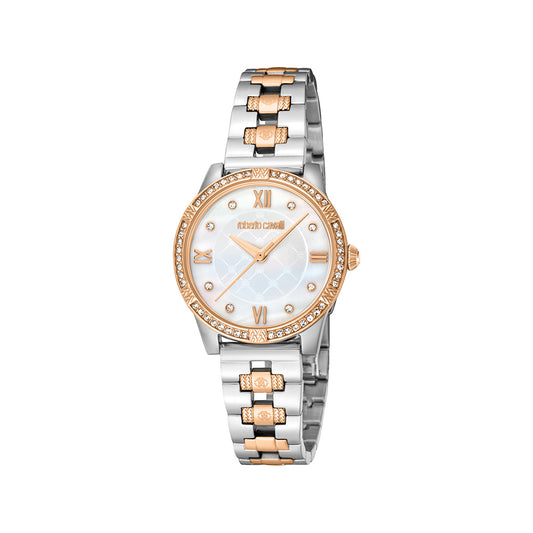 Docile Women White Stainless Steel Watch