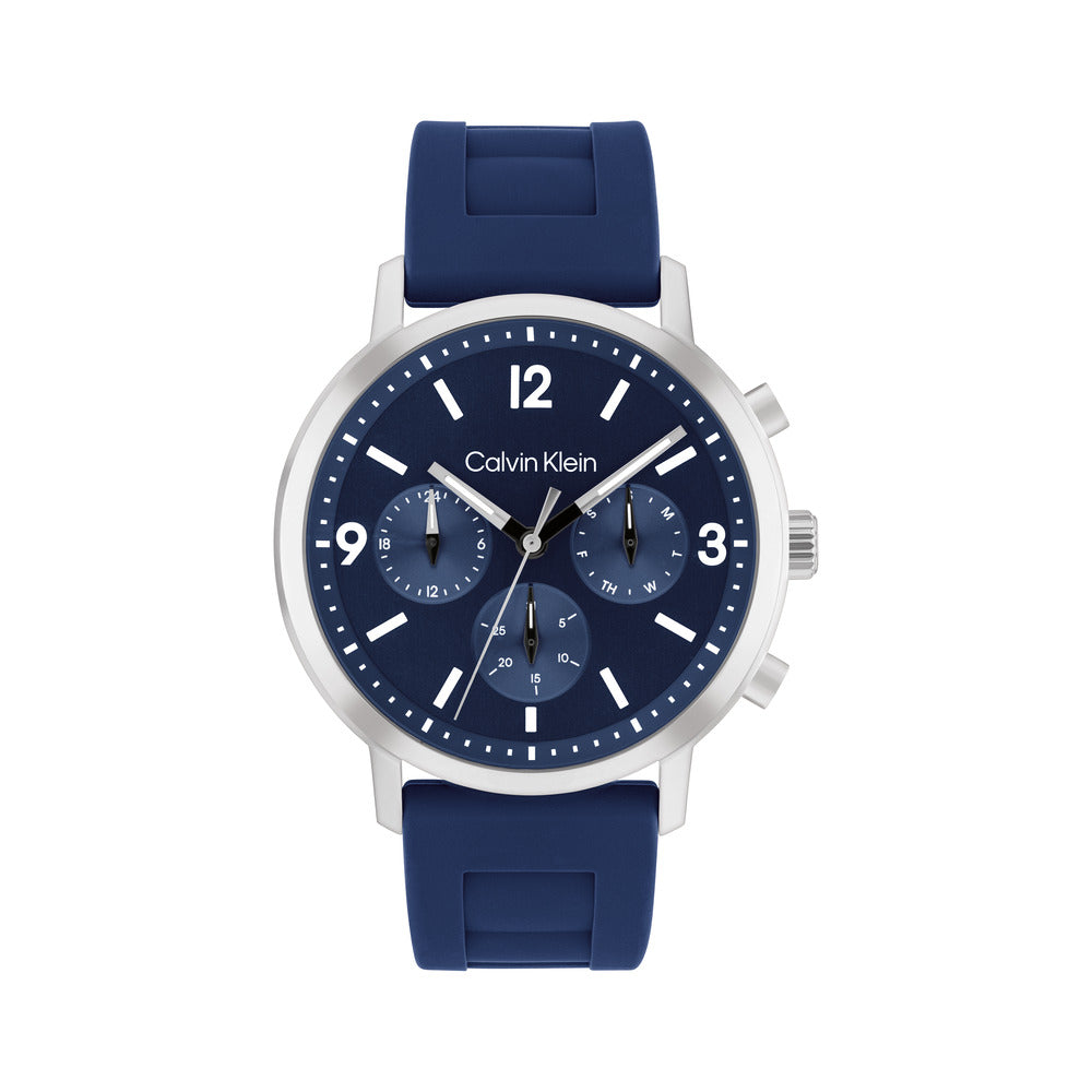 Calvin Klein outlet leather watches for men