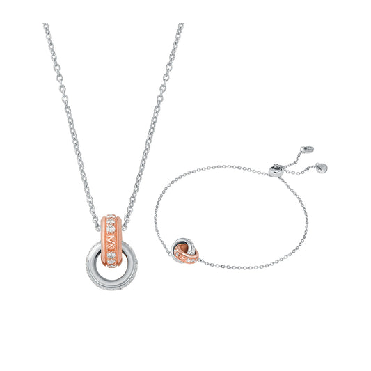 Premium Women Silver Jewelry Set
