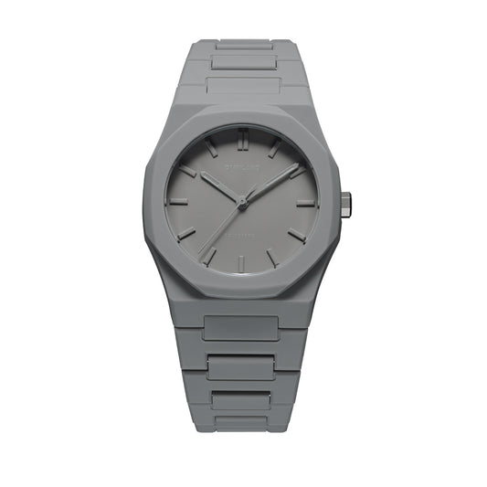 Polycarbon Unisex 37mm Grey Watch