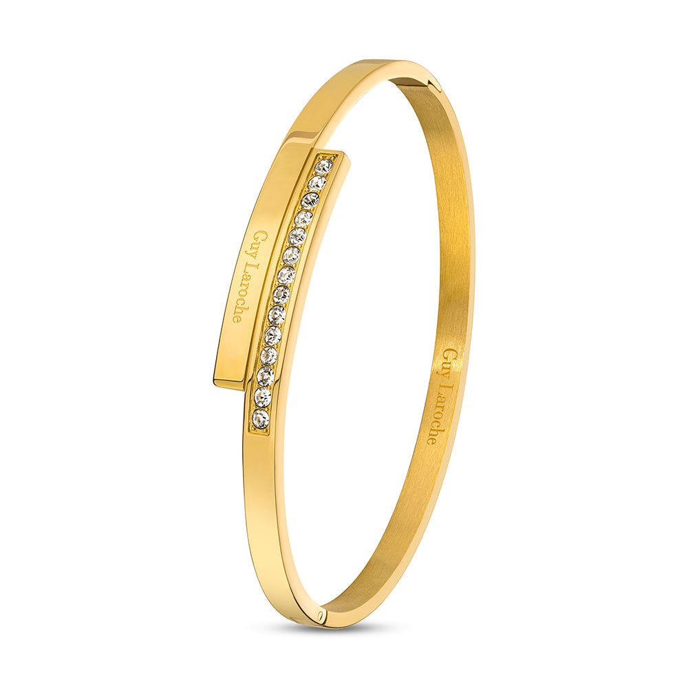 Aurore Gold Plated Bangle