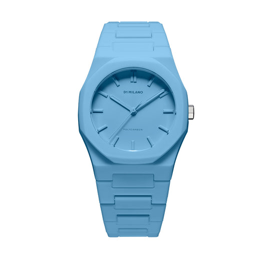 Polycarbon Unisex 37mm Blue Watch