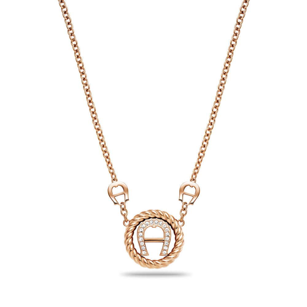 Women Novelty Rose Gold Necklace