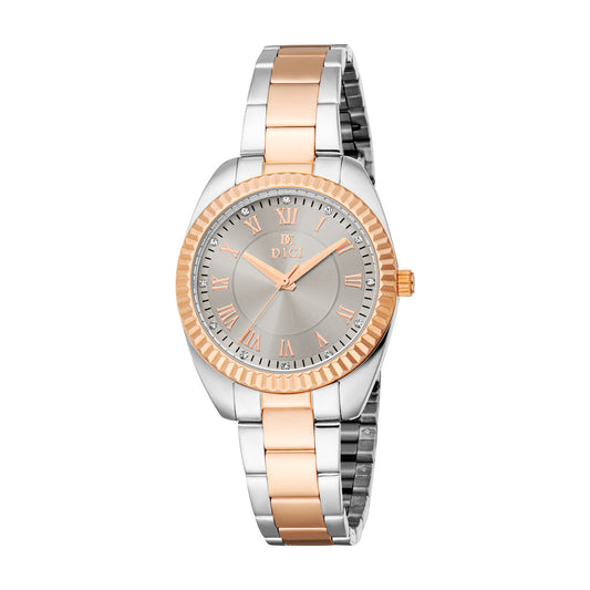 Women Esstential Silver/Rose Gold 25mm Watch