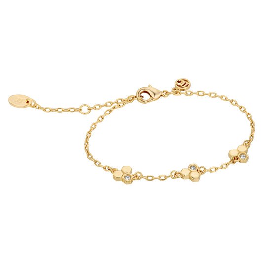 Women Favo Gold Bracelet