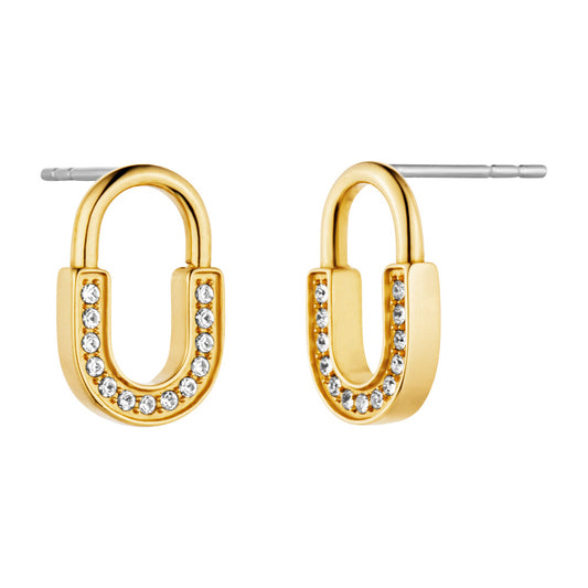 Women Lucchetto Gold Earring