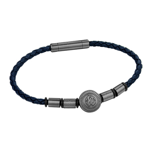 Men Navy Blue Bracelet