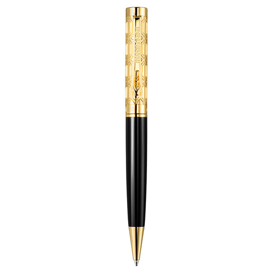 Gold & Black Pen