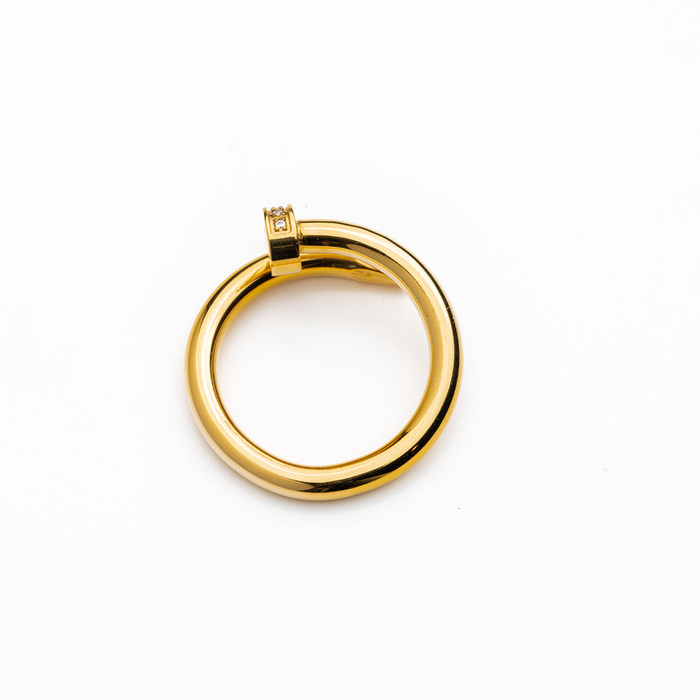 Women Gold Ring With Stone