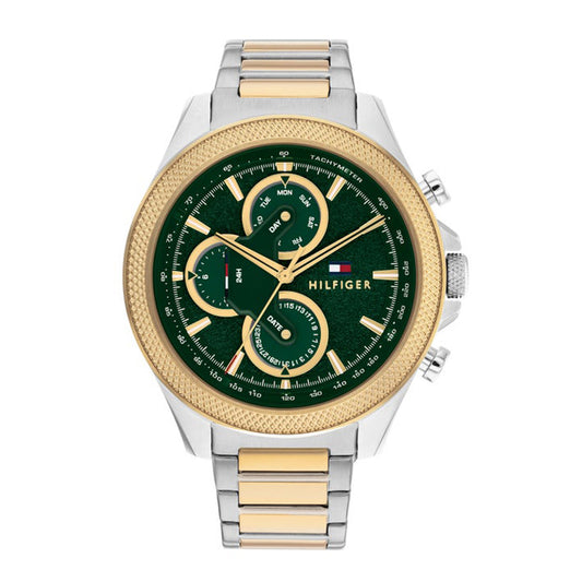 Clark Men Green Quartz/Multifunction Watch