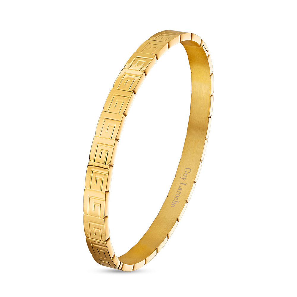 Audrey Gold Plated Bangle