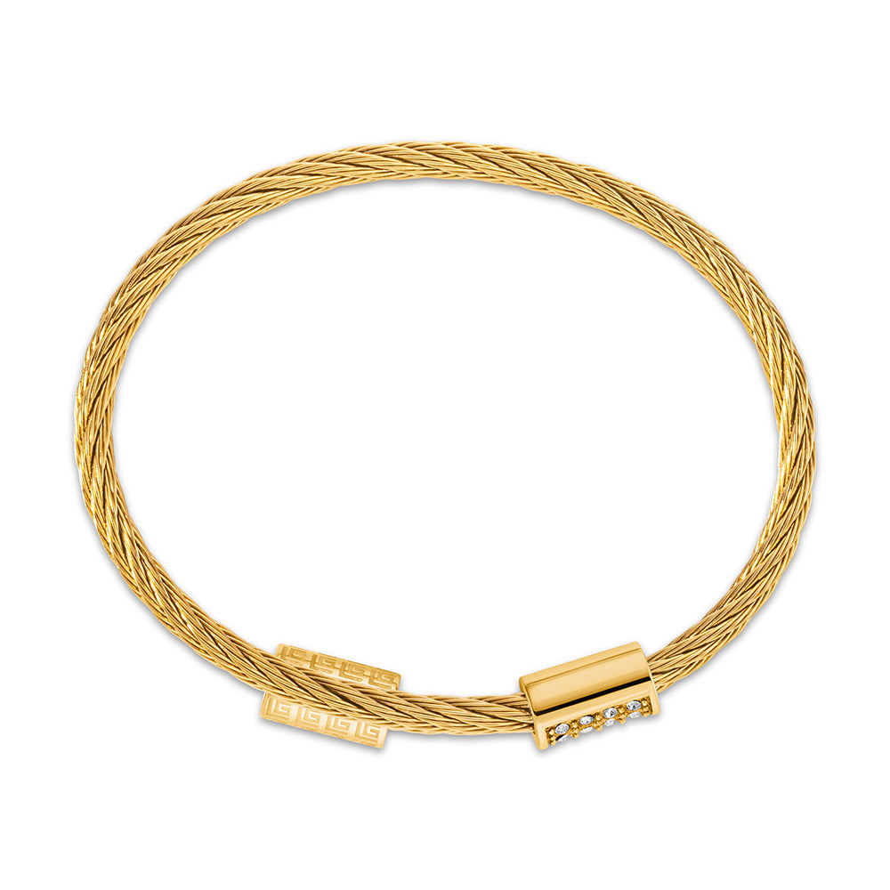 Camille Gold Plated Bangle