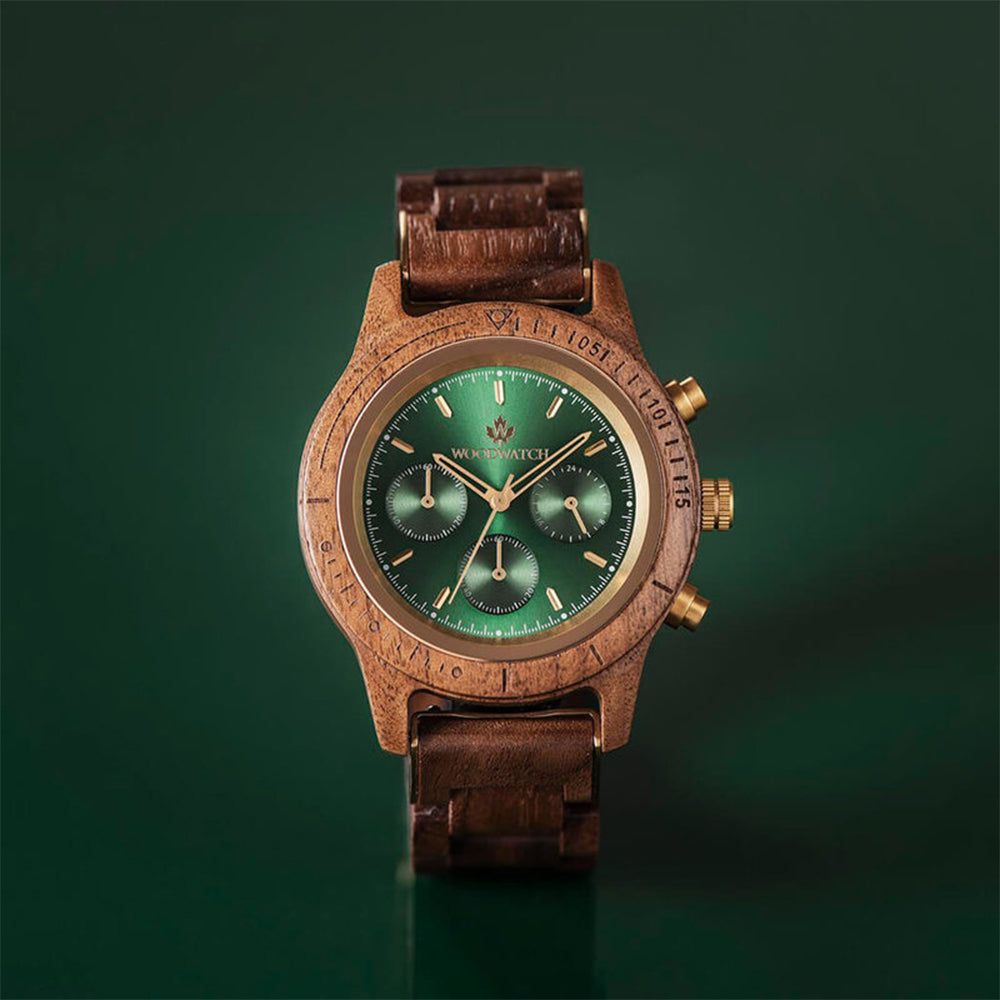 Chronus Emerald Gold Men Chronograph Watch