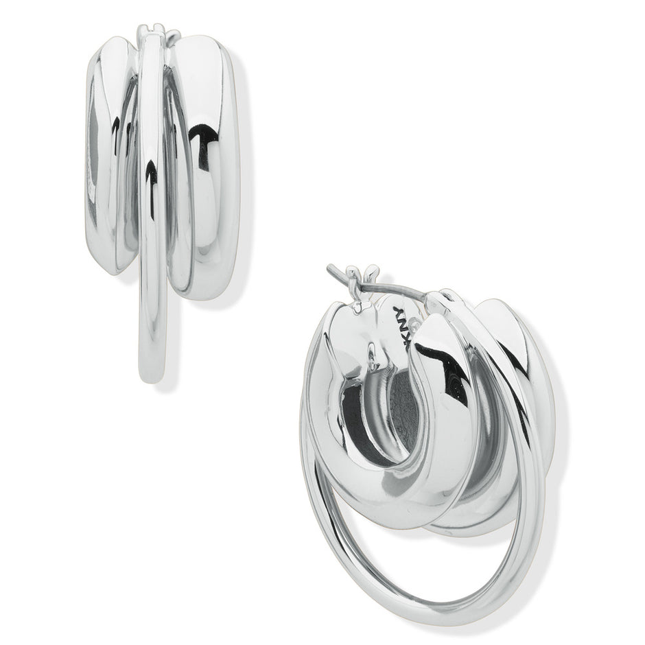 أقراط فضية للنساء