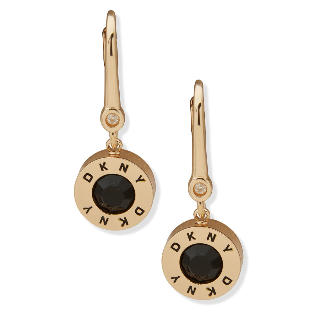 Women Rivet Logo Earring