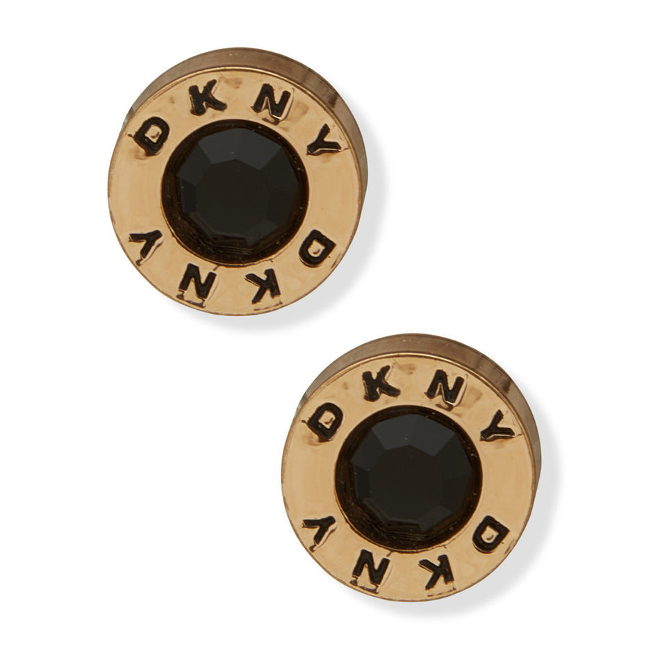 Women Rivet Logo Earring