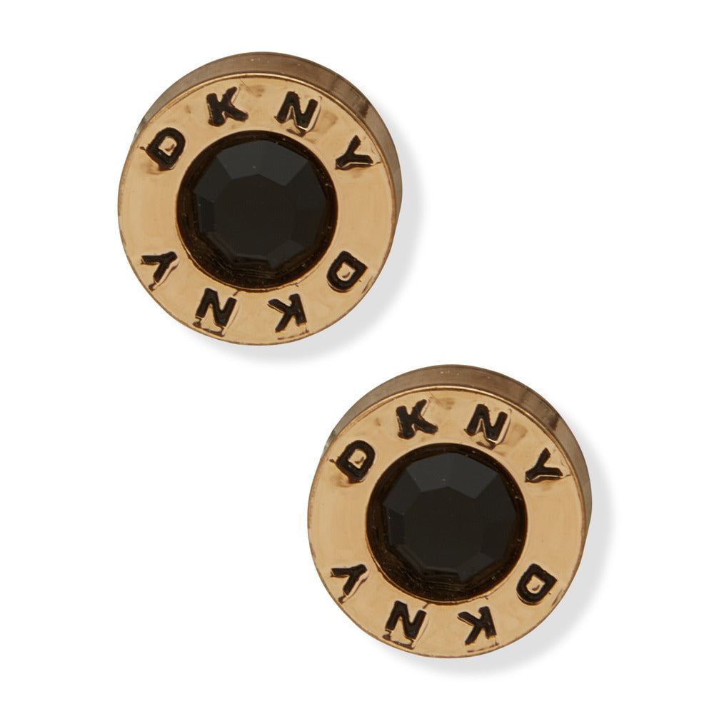 Women Rivet Logo Earring