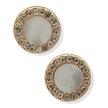 Women White Earring