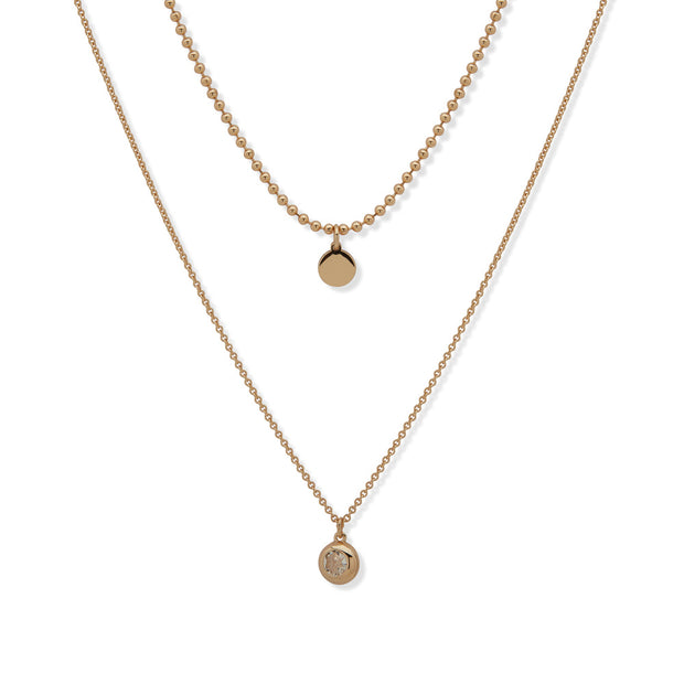 قلادة ذهبية للنساء