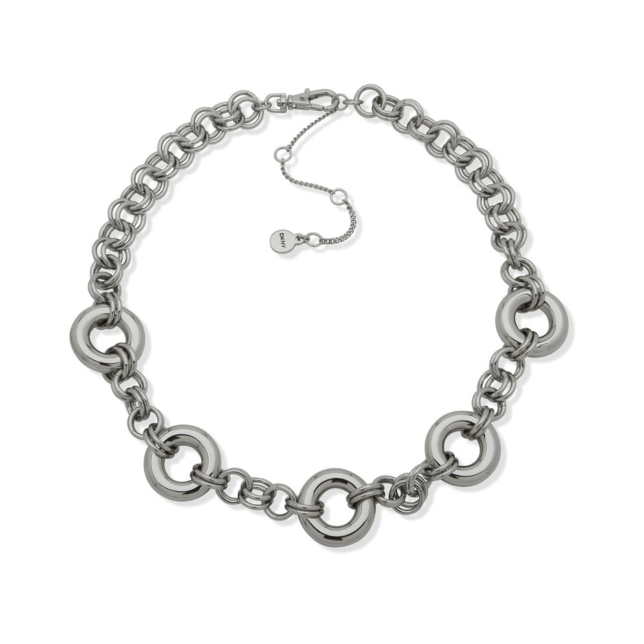 قلادة فضية للنساء