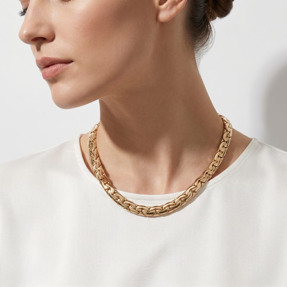Women Silver Necklace