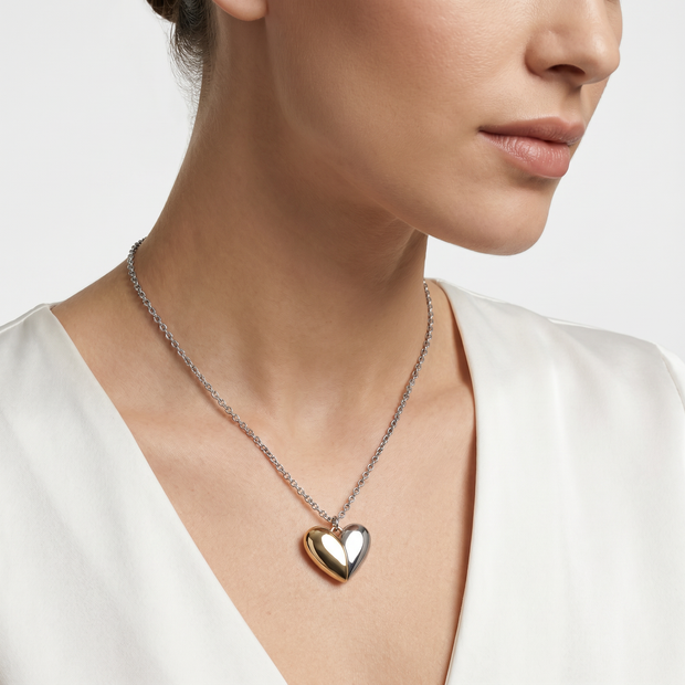 Women Heart Shaped Necklace
