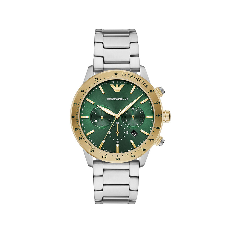 Men Mario Silver Watch