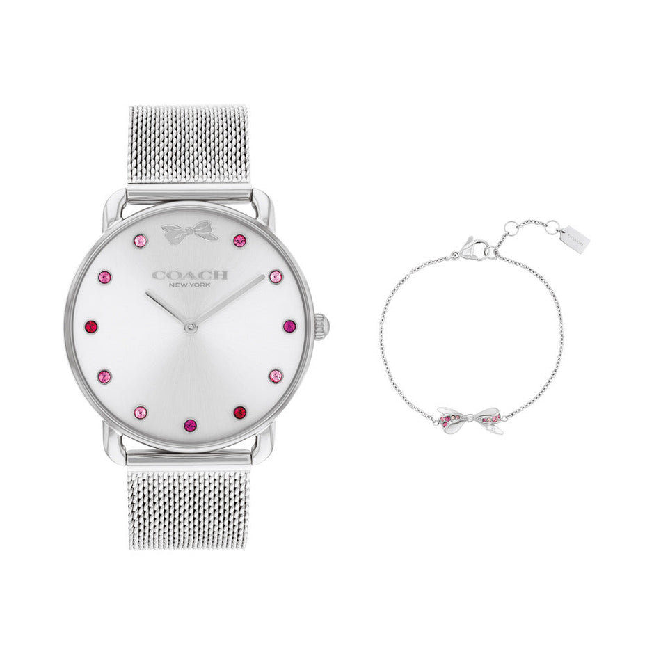 Women Elliot Silver Watch Set – ONTIME Kuwait Store