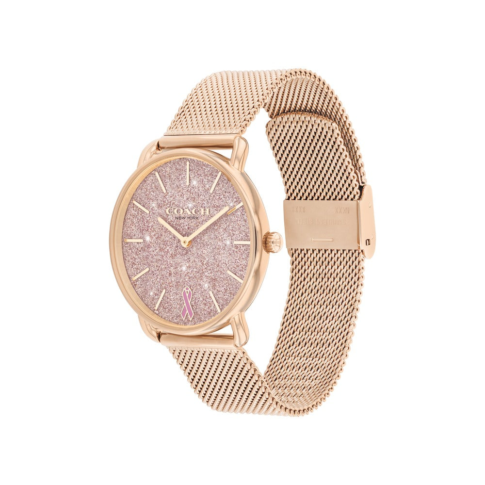 Ellit Women Pink Quartz/Analog Watch