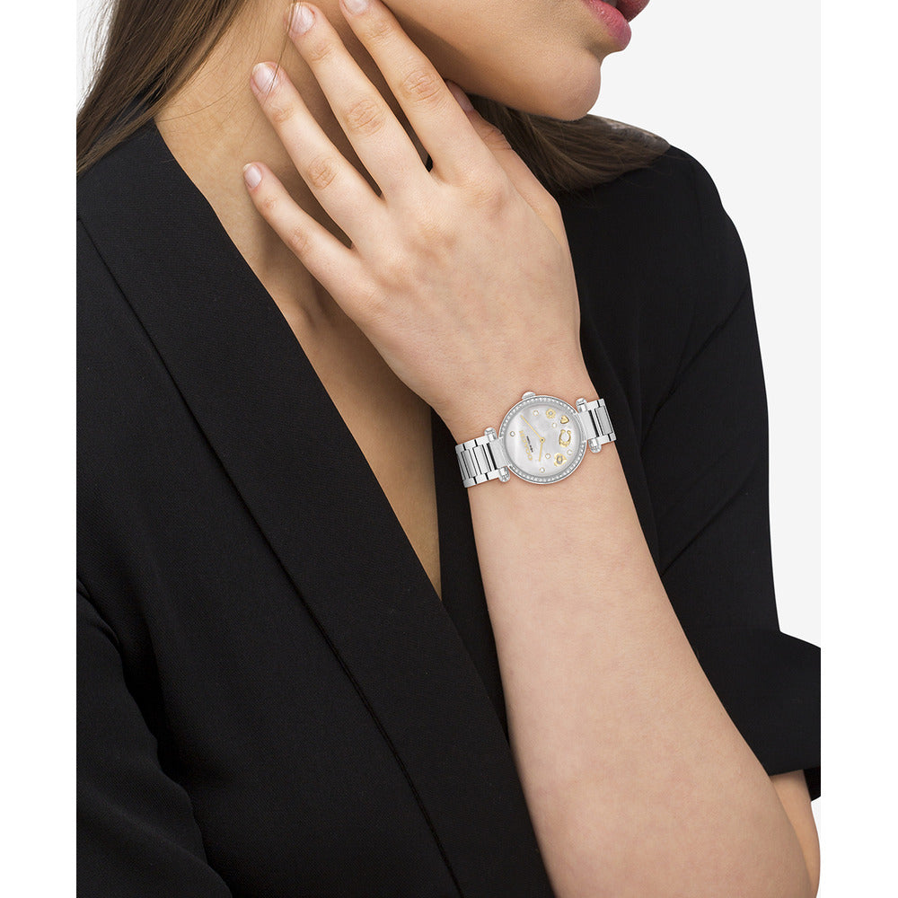 Women Cary Silver 34mm Watch