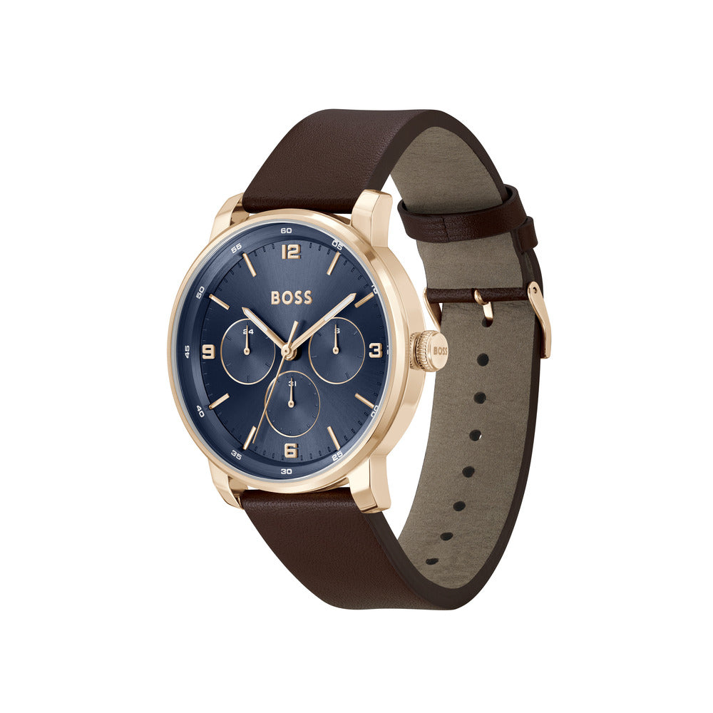 Men Contender Blue 44mm Watch