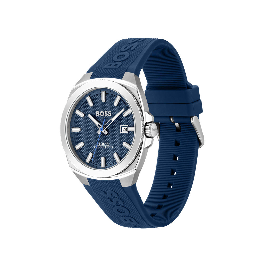 Men Walker Blue 41mm Watch