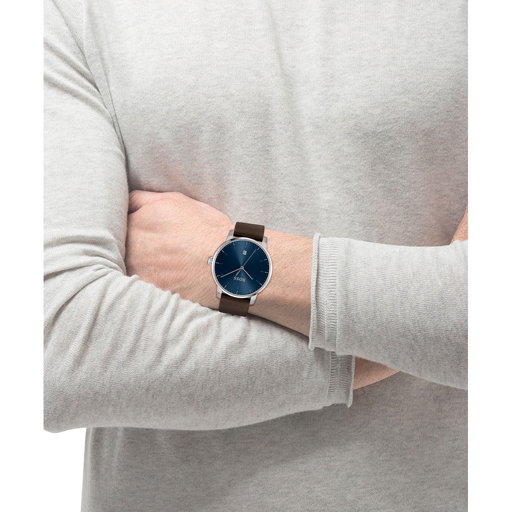 Men Dean Blue 41mm Watch