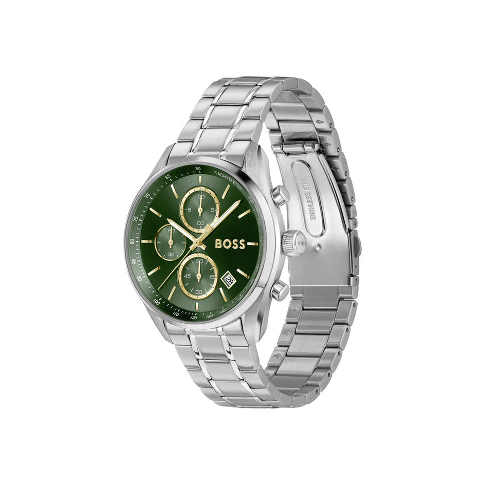 Men Grand Prix 40 Green Watch