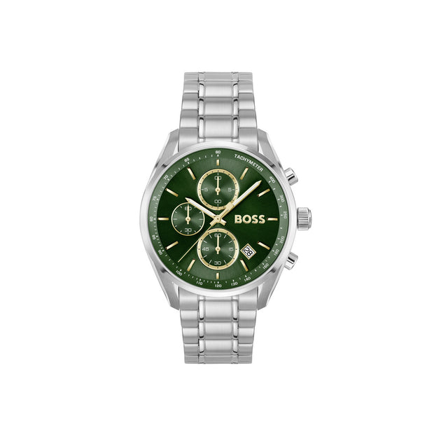 Men Grand Prix 40 Green Watch