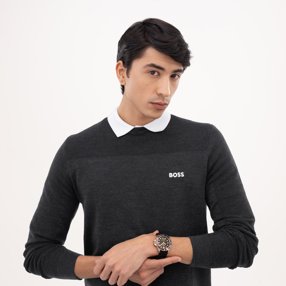 Men Troper Sport Black Watch