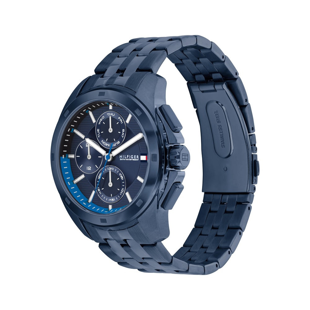 Men Walker Navy 44mm Watch