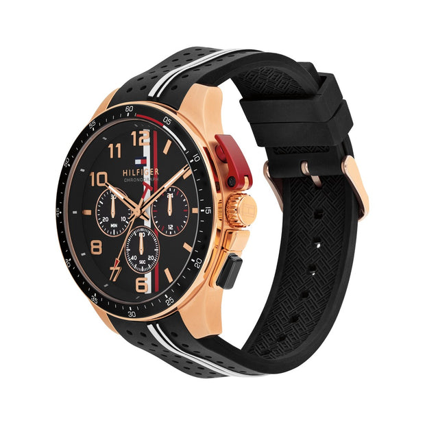 Men Bank Black Watch