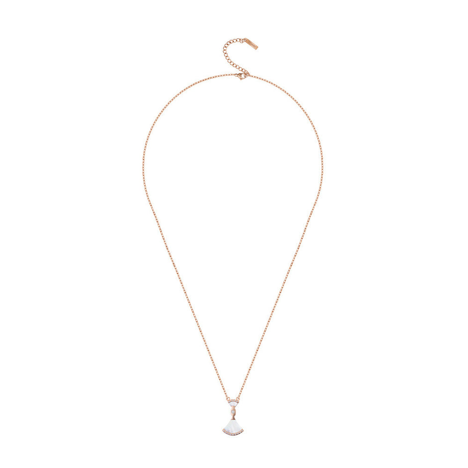 قلادة روز جولد للنساء