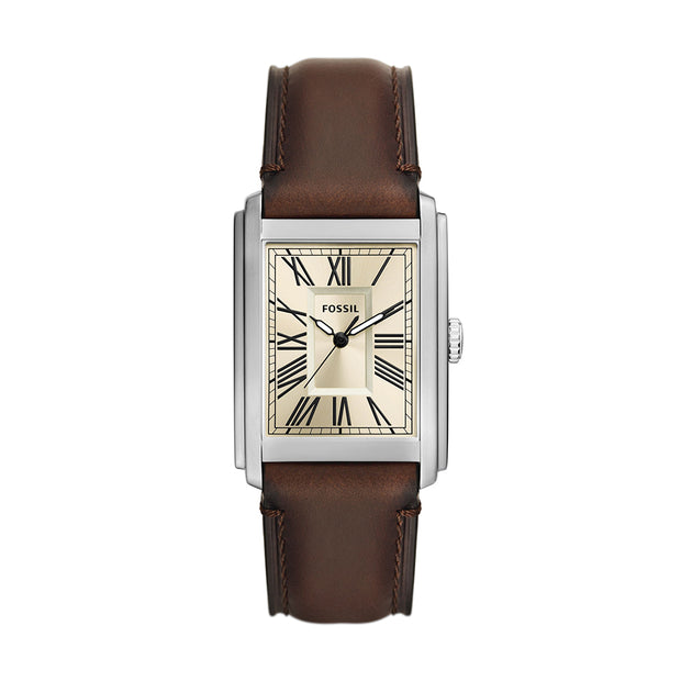 Men Carraway Brown Leather Watch