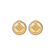 Women Camille Two Tone Earrings