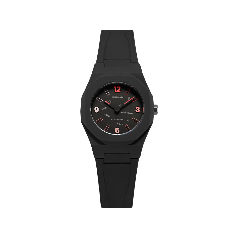 Silent discount analog watch