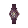 Women Lacoste.12.12 Burgundy Watch