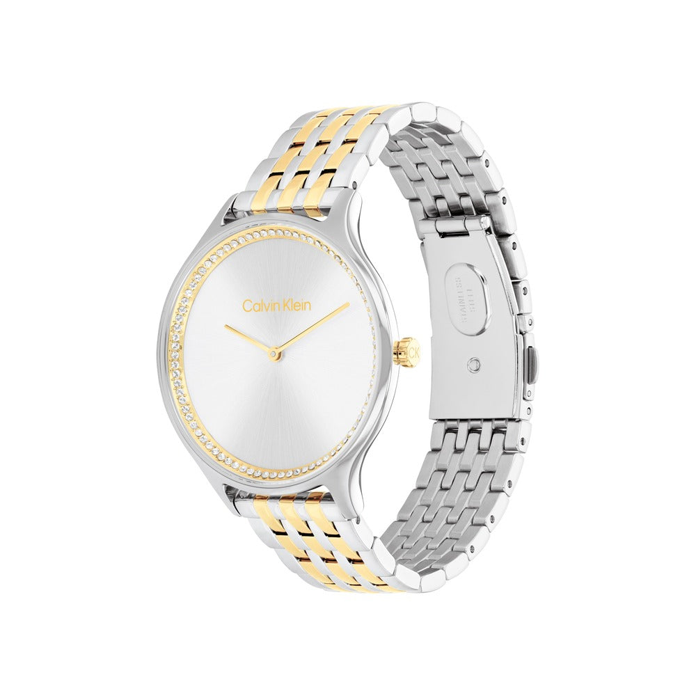 Women Silver White 38mm Watch