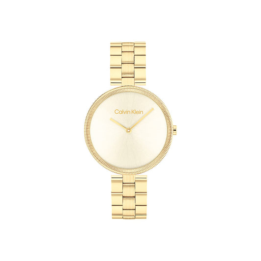 Women Gleam Light Champagne 32mm Watch