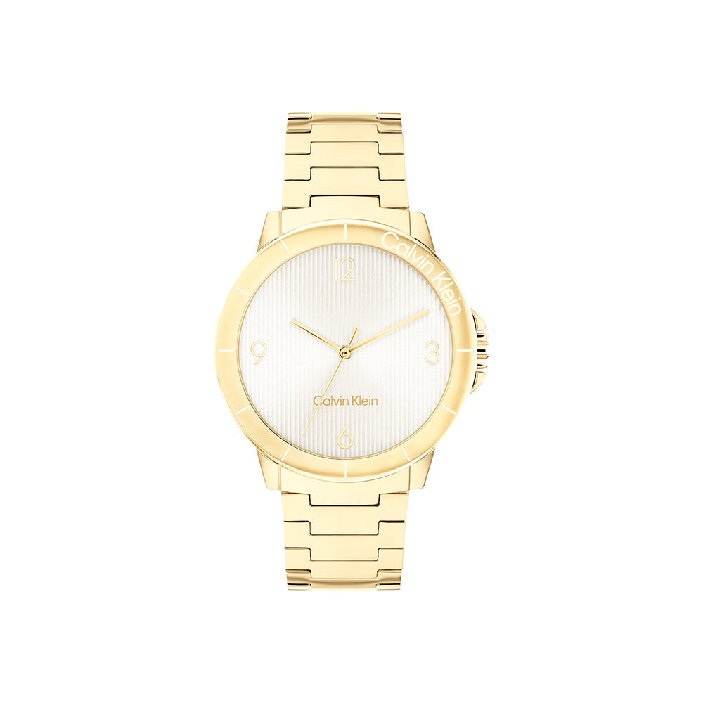 Women Vivacious Silver White 36mm Watch