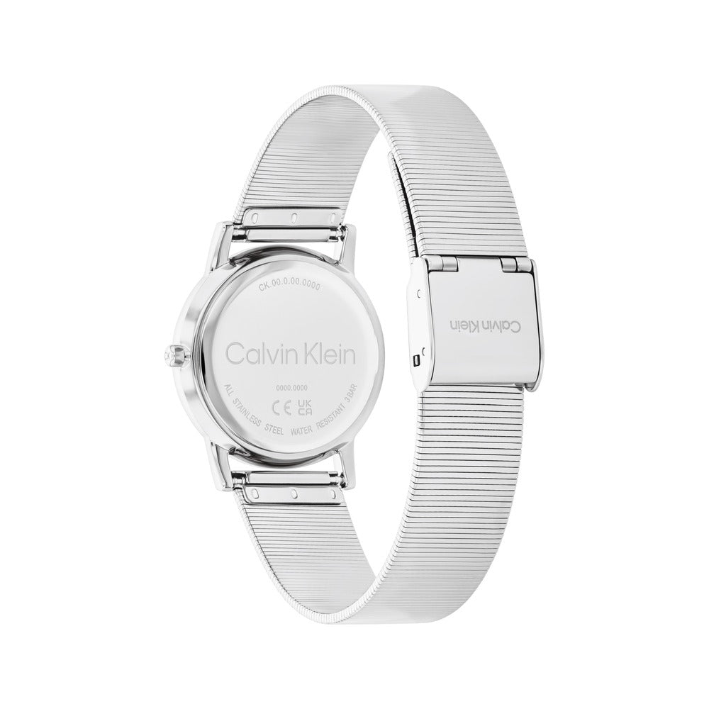 Women Silver White 30mm Watch