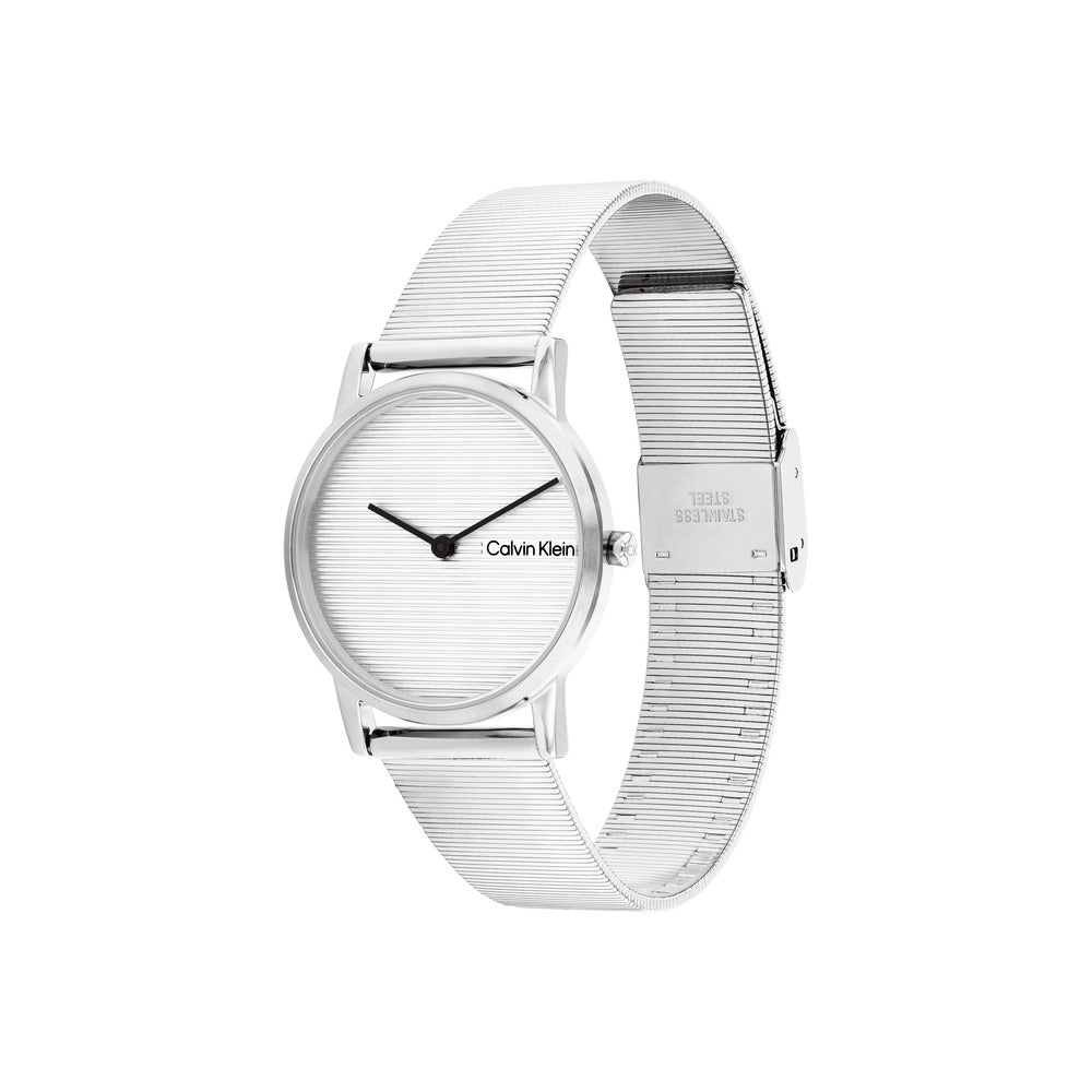 Women Silver White 30mm Watch