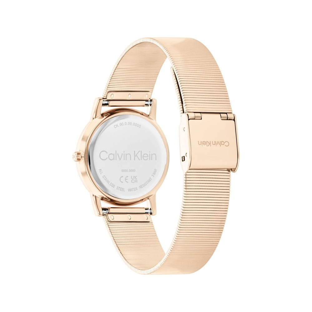 Women Carnation Gold 30mm Watch