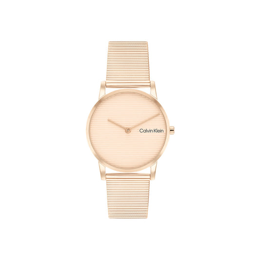 Women Carnation Gold 30mm Watch